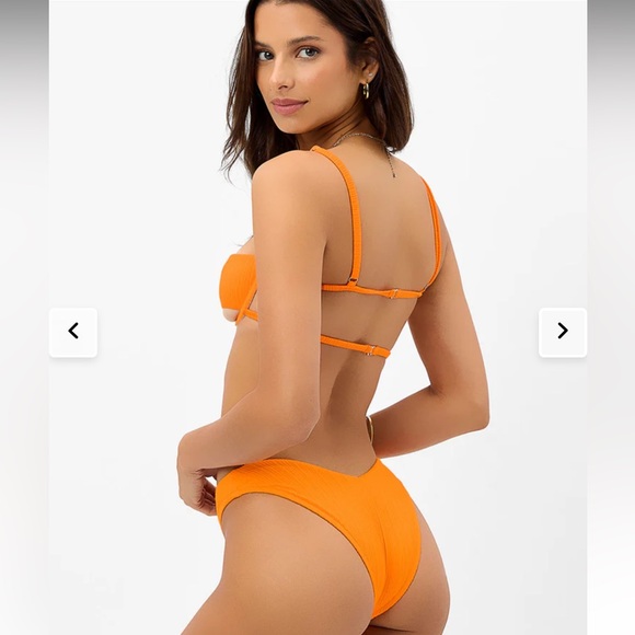 Frankie’s Enzo Plisse Ribbed Bikini - Picture 4 of 16